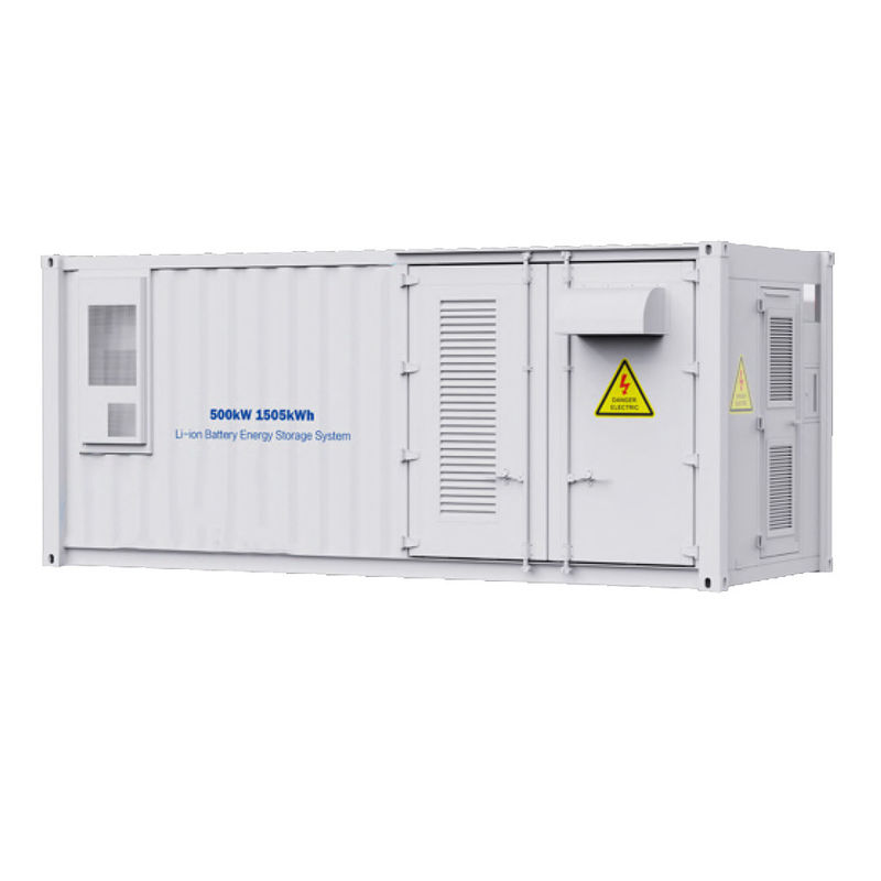 500kW 1505kWh Pil Enerji Depolama Kabı 280ah Hepsi Bir Arada Açık Enerji Depolama Kutusu