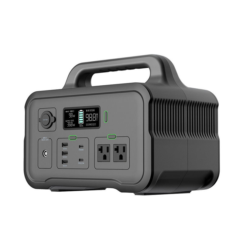 Ac Çıkışlı 600W Şarj Edilebilir Taşınabilir Güç İstasyonu Mppt Taşınabilir Güç Kaynağı