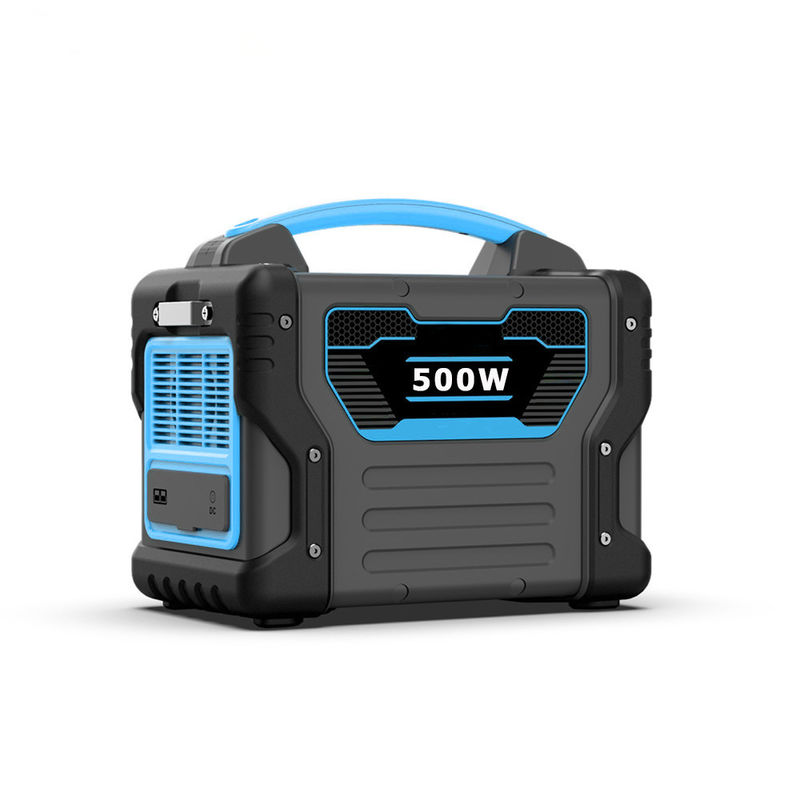 Kamp için 500w Şarj Edilebilir Taşınabilir Güç İstasyonu Hafif Saf Sinüs Dalgası 110v MPPT