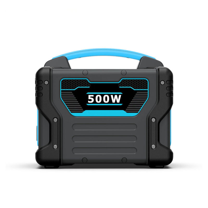 Kamp için 500w Şarj Edilebilir Taşınabilir Güç İstasyonu Hafif Saf Sinüs Dalgası 110v MPPT