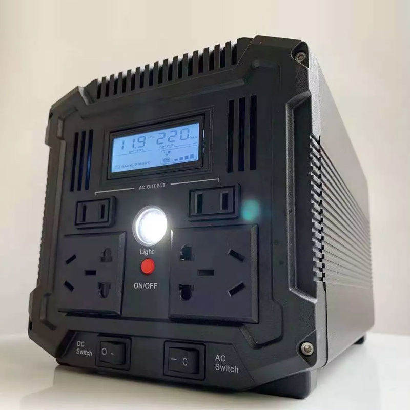 Lifepo4 Taşınabilir Jeneratör Güç İstasyonu DC AC 12v 45ah Lityum Demir Fosfat UPS Güneş Enerjisi