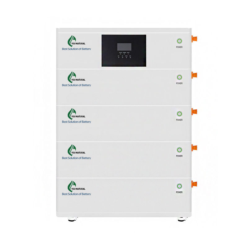 Hepsi Bir Arada Lifepo4 İstiflenebilir Ev Pil 20kw Kapalı Izgara Güneş Pil Depolama
