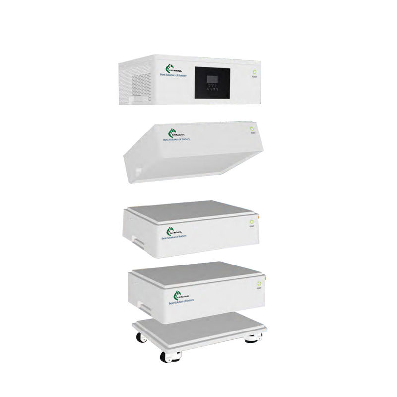 15kw İstiflenebilir Pil Sistemi 48v 300ah Kapalı Izgara Güç Depolama Şarj Edilebilir Lityum Pil