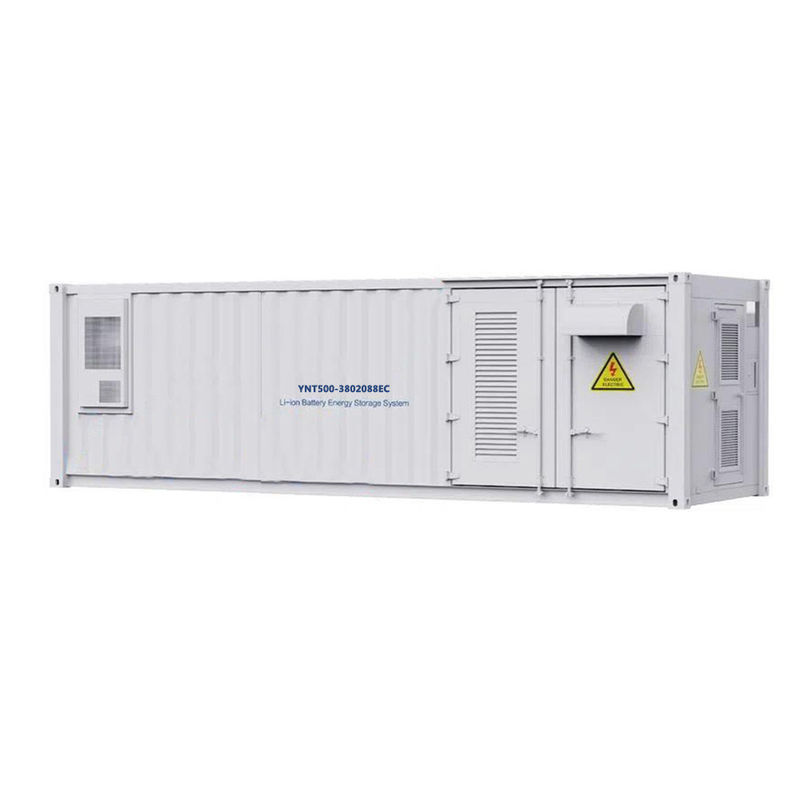 30ft Enerji Depolama Kabı CE Belgeli ESS Çözümleri 500kw LiFePo4 Pil Enerji Şebekesi