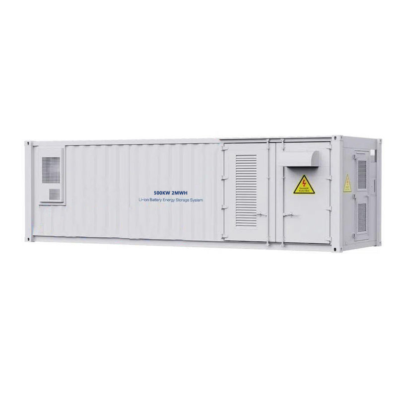 30ft ESS Enerji Depolama Sistemi Konteyneri 500KW 2MWH LiFePo4 Pil Depolama Gücü