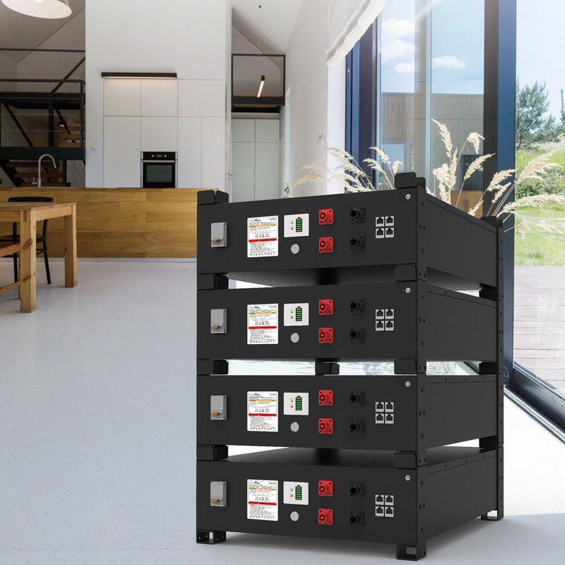 20480Wh 51.2V Lifepo4 Sunucu Raf Pil Güneş Enerjisi Depolama için 400ah Lityum İyon Pil
