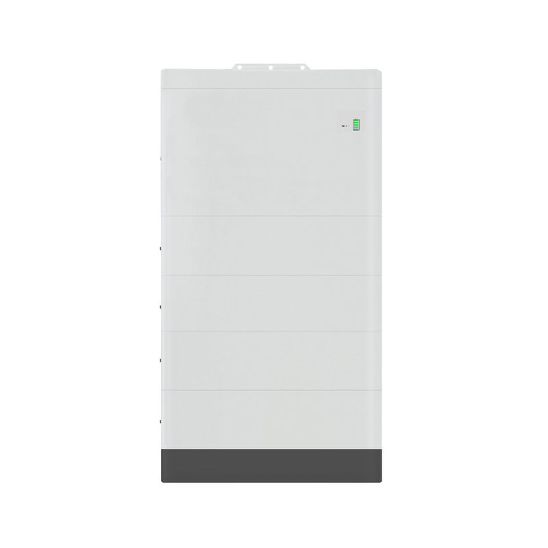 5120Wh İstiflenebilir Akü Sistemi Yüksek Gerilim 51.2V 50Ah Güneş Enerjisi Akü Depolama Sistemi