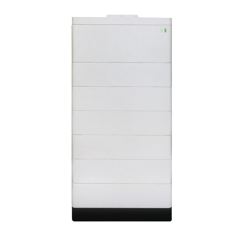 5120Wh İstiflenebilir Akü Sistemi Yüksek Gerilim 51.2V 50Ah Güneş Enerjisi Akü Depolama Sistemi