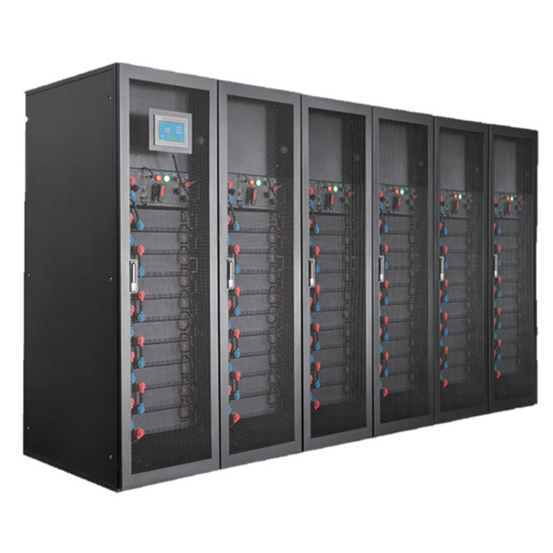 44.2 KWH Lityum İyon Yedek Pil 204.8V 108AH Lifepo4, 7 inç LCD Ekranlı UPS için