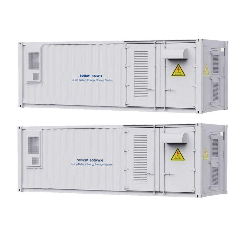 20ft Enerji Depolama Çözümleri ESS 500kW / 1000kWh Pil Konteyneri Enerji Depolama Sistemi