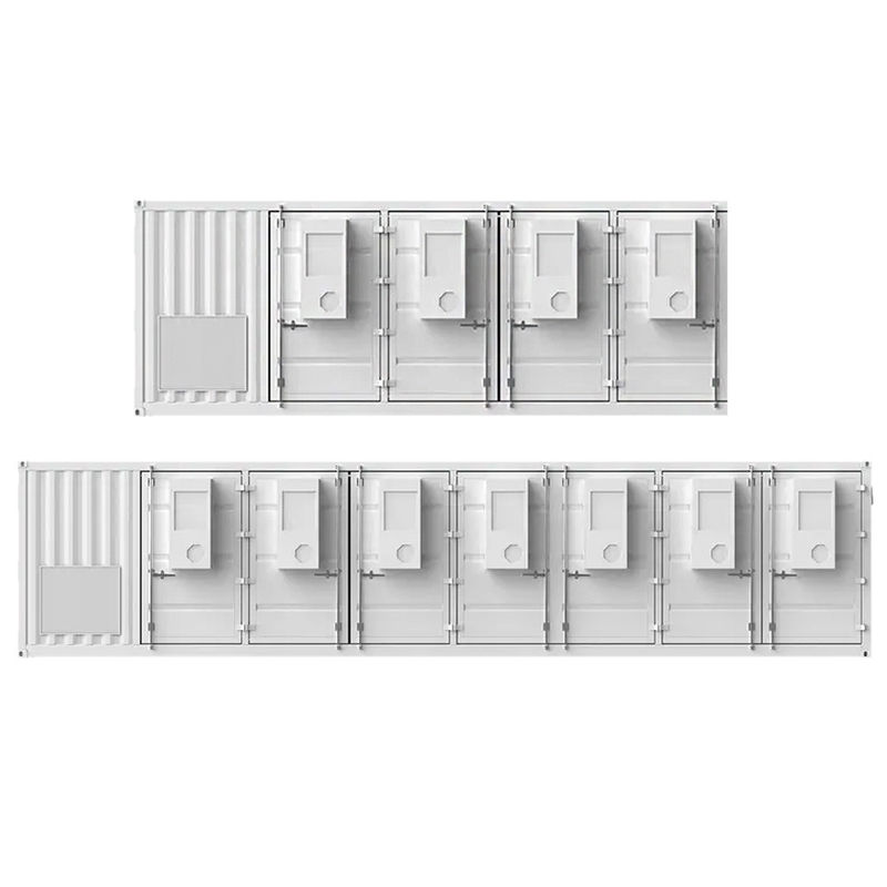 3MWH Konteyner Enerji Depolama Sistemi Güneş Enerjisi 1000kW / 3870kWh Lityum Demir Fosfat Bataryası