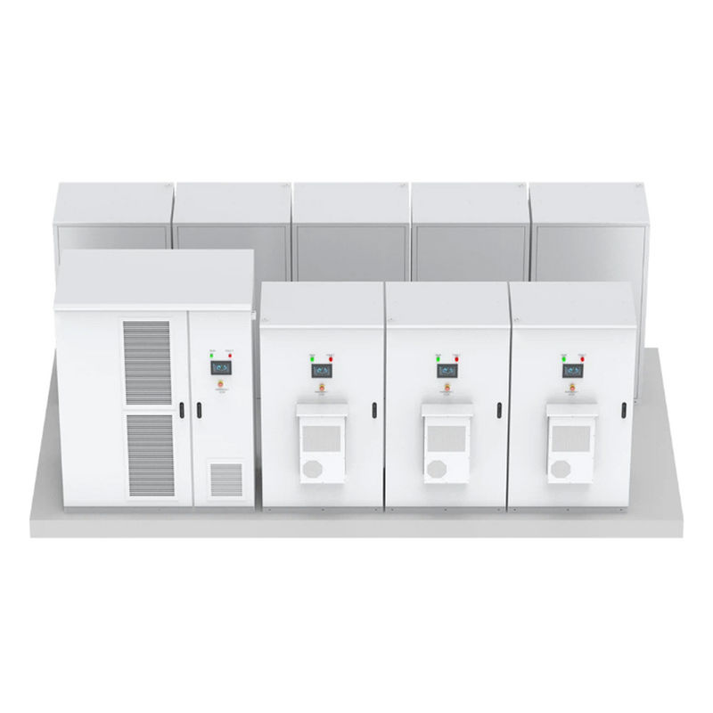 768V 500kW Ölçeklenebilir Dış Enerji Depolama Dolabi 62.5KW*8 Lityum Pil