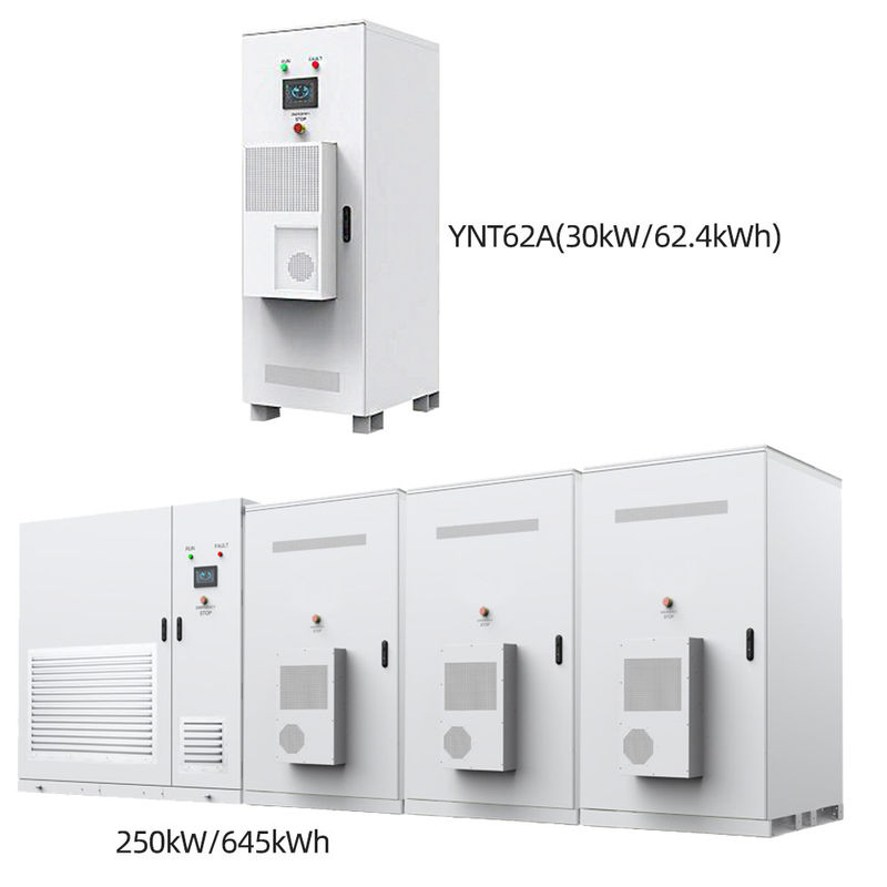%95 önceden kurulu enerji depolama dolabı 62kWh ve 645kWh Şebeke içi ve dışı pil depolama dolabı