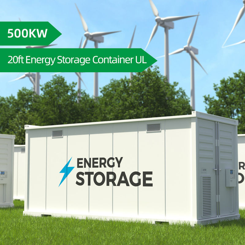 Konteyner Batarya Enerji Depolama Sistemi 500kwh 20ft Lityum Piller Güç Depolama Konteyneri