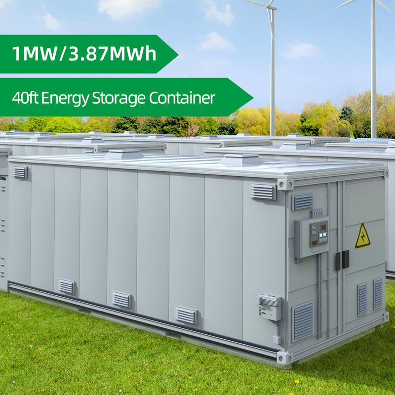40ft ESS 1MW 3.87MWh Konteyner Enerji Depolama Sistemi