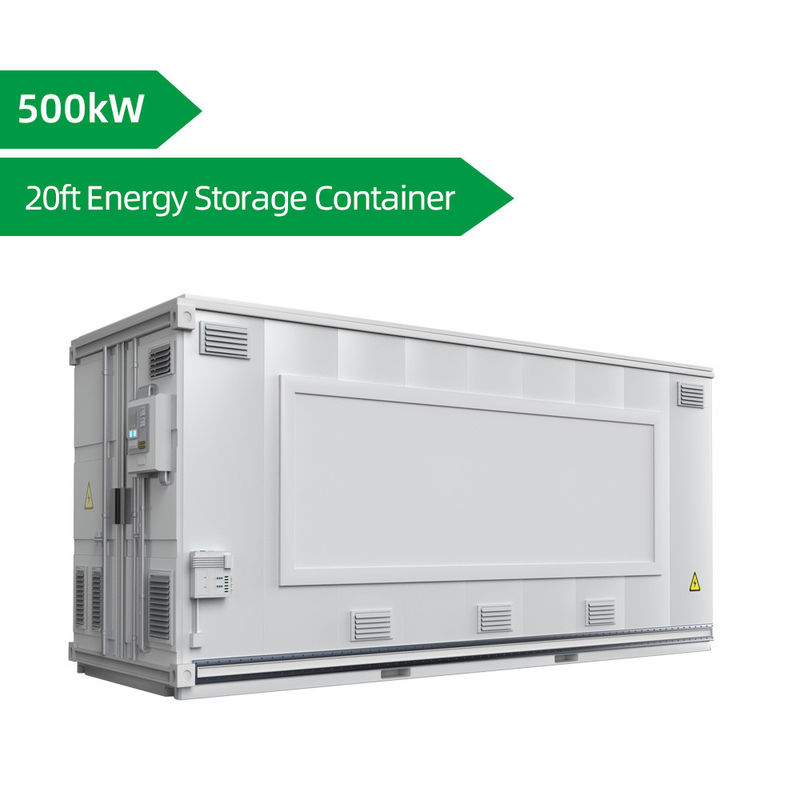20ft Enerji Depolama Sistemi Konteyneri 1MWh Lityum İyon Pil Ev Uygulamaları İçin