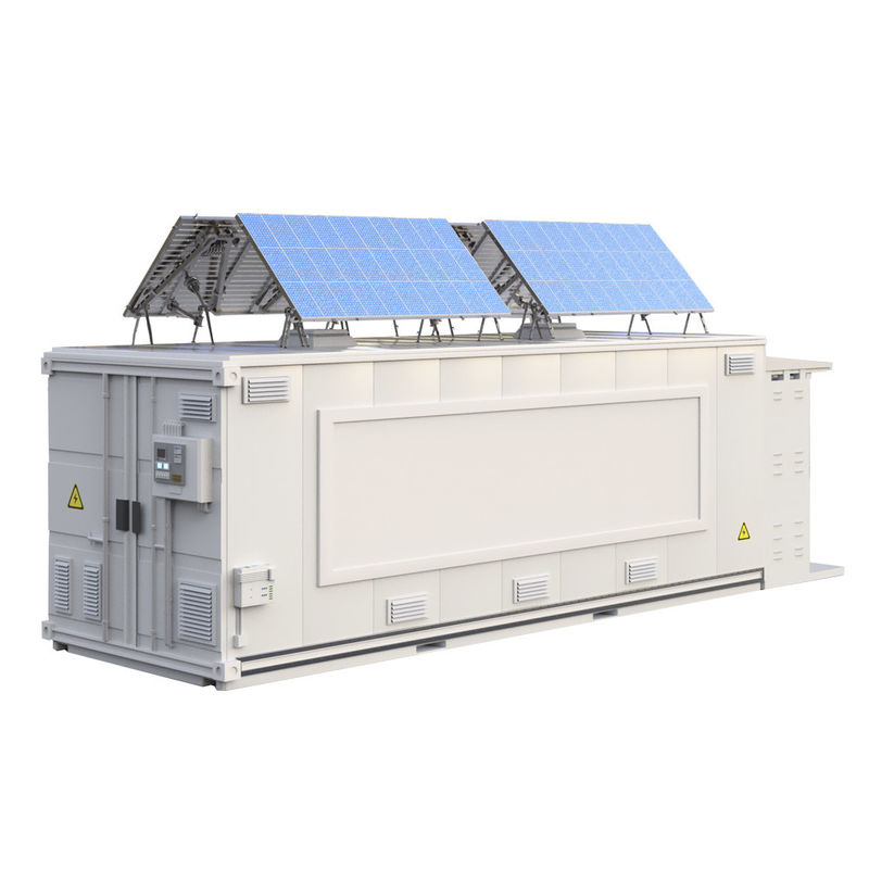 Erişim Kontrolü Enerji Depolama Konteyneri 6058*2400*2900 20ft Ve AC Şablonu 3W N PE
