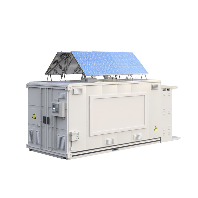 YouNatural 5ft enerji depolama konteyneri 100KW lityum iyonlu batarya enerji depolama sistemi