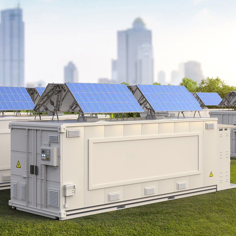 Maksimum depolama için Aerosol Gücü Hava Soğutması ile 100kw ticari enerji depolama sistemi