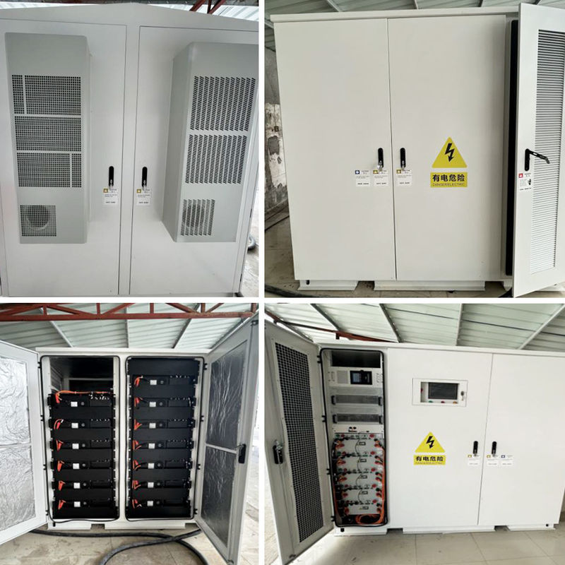 1075.2KWh Enerji Depolama Kabinesi Dışarıda Lityum Pil Kabinesi 1MWh Lityum Pil Enerji Depolama Kabinesi