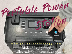 3000w şarj edilebilir taşınabilir elektrik istasyonu Lifepo4 Hibrit yedek pil elektrik istasyonu